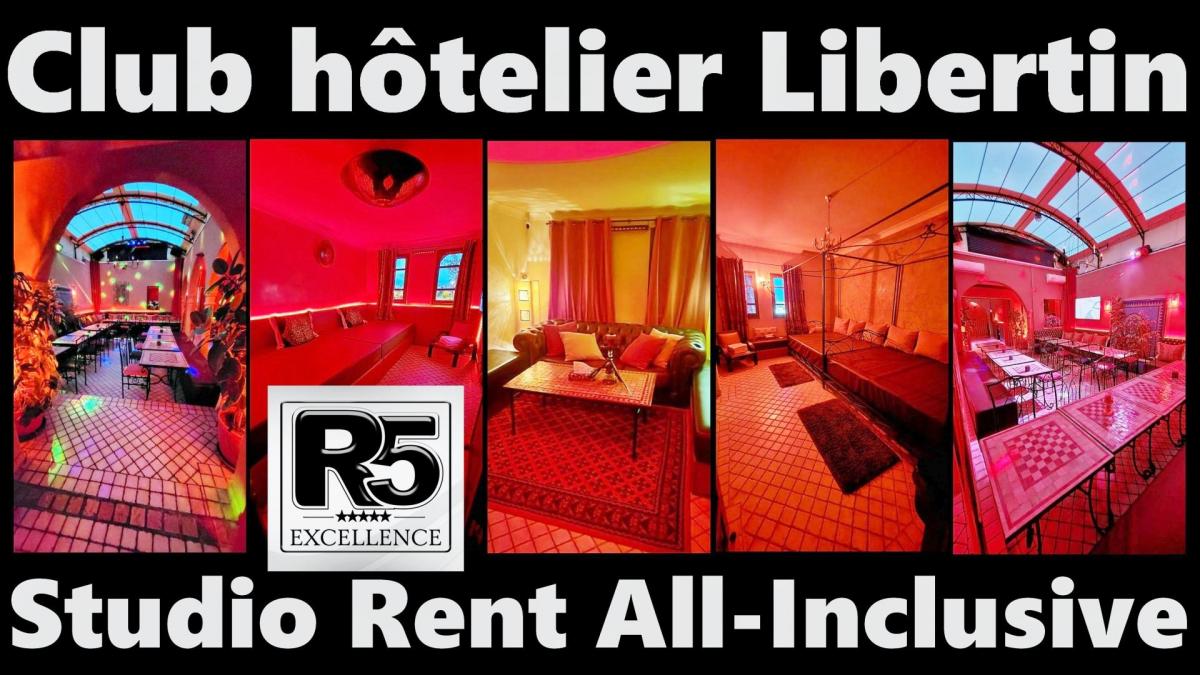 Club hotelier libertin Riad 5 Cap d Agde